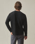 Men's French Rib Crew - Black
